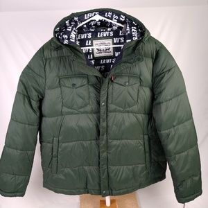 Levi's Men's Performance Hooded  Puffer Jacket XL